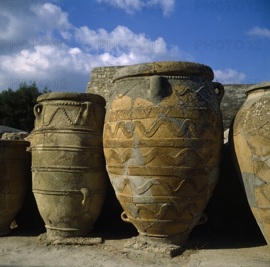 GREECE, Crete, Knossos.  Minoan Palace