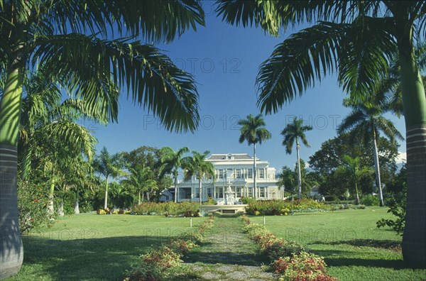 WEST INDIES, Jamaica , Kingston, Devon House built in 1881 by a rich local merchant set in large gardens