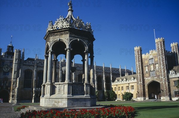 EDUCATION, University, Cambridge, Trinity College exterior view.