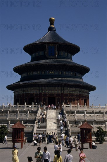 CHINA, Hebei, Beijing, The Hall of Prayer for Good Harvests at Tiantan