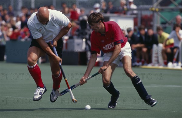 10037110 SPORT Ball Games Mens Hockey Great Britain v Germany match in Milton Keynes 1992.