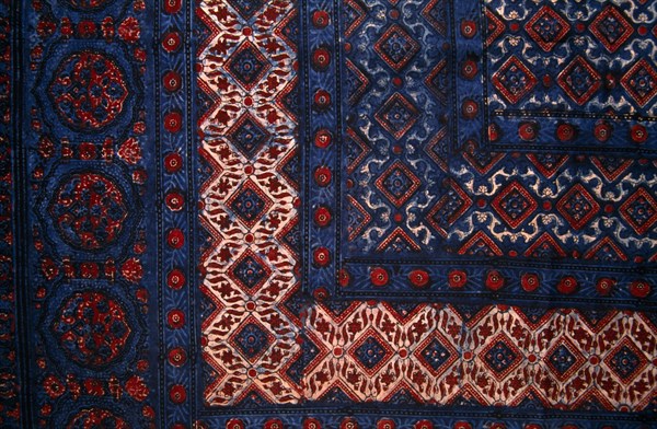 INDIA, Rajasthan, Block Printed material