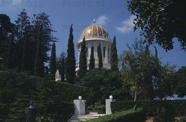 ISRAEL, Haifa, The Bahai Temple and gardens