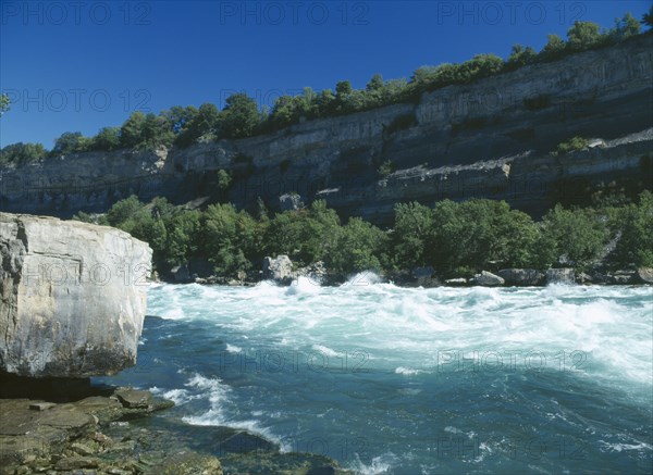 CANADA, Ontario  , Niagara, Great Gorge Adventure. Niagara River Rapids