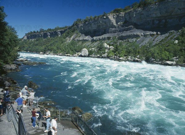 CANADA, Ontario  , Niagara, Great Gorge Adventure. Niagara River Rapids