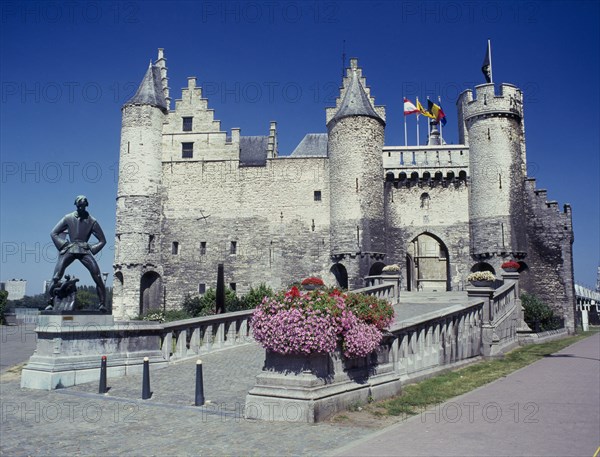 BELGIUM, Flemish Region, Antwerp, The Steen. Maritime Museum