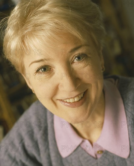 PEOPLE, Women, Portrait of woman smiling.