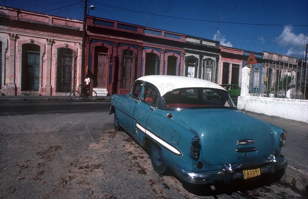 CUBA, Cienfuegos , Transport, Old US Car
