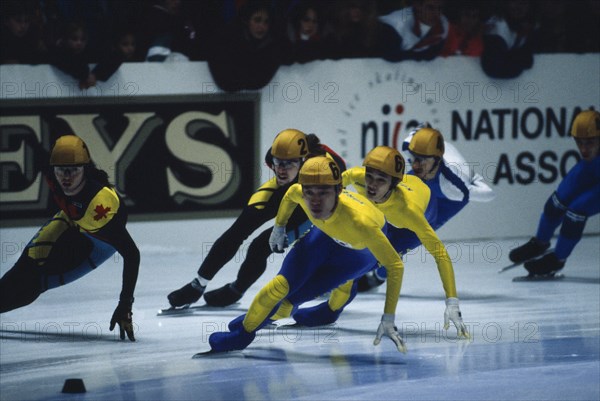 10049227 SPORT Wintersport Ice Skating Speed Skating