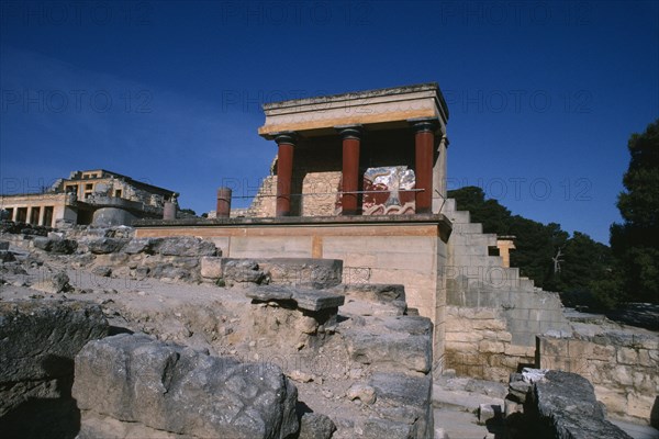 GREECE,  , Crete, Knossos Palace. Minoan Ruins