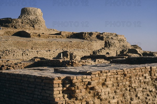 PAKISTAN, Sind, Mohenjodaro, Archaeological site of ancient civilisation exhisting between 2500 BC and c. 1700 BC