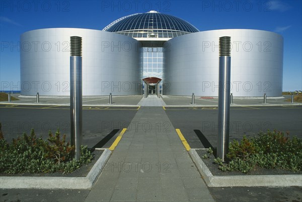 ICELAND, Reykjavik, The Pearl thermaly heated storage & revolving restaurant complex