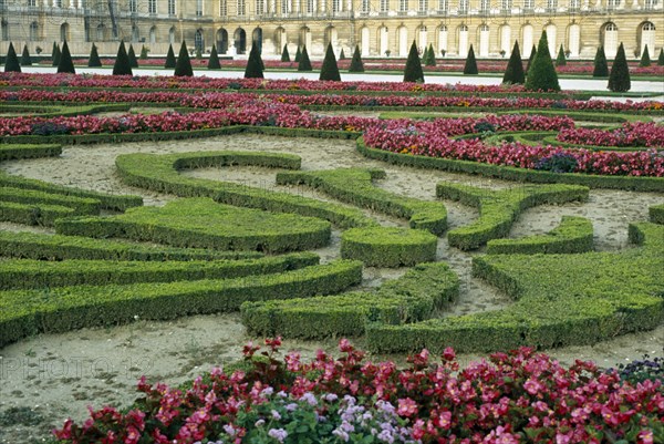 FRANCE, Ile de France, Versailles, "Versailles Palace gardens, South Parterre."