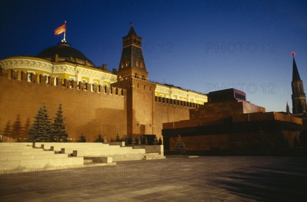 RUSSIA,  , Moscow, Red Square and Lenin’s tomb.