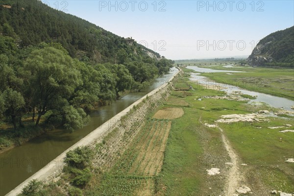 CHINA, Henan, Luoyang, Irrigation Canal