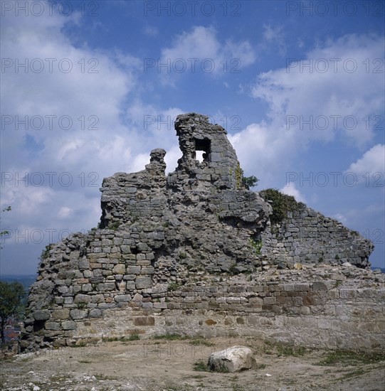 WALES, Flintshire, Caergwrle, Caergwrle Castle Ruins