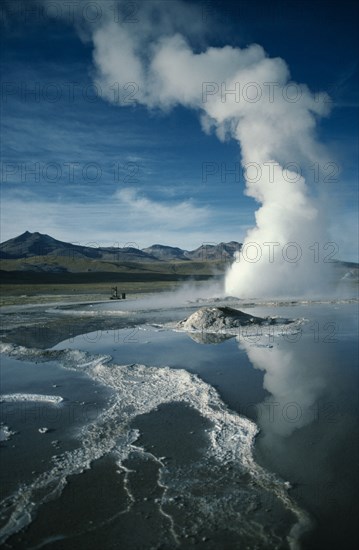 CHILE, Atacama , El Tatio geyser field Chl 3