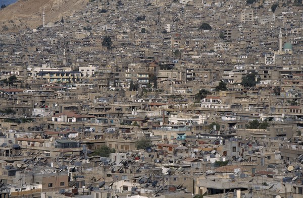 SYRIA, South, Damascus, View over the city.