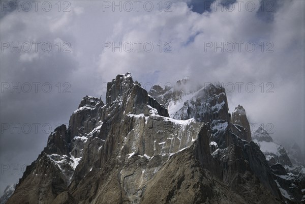 PAKISTAN, Himalayas, Karakoram Range, Cathedral Peak