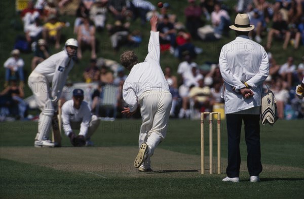 10128795 SPORT  Ball Games Cricket  New Zealand Bowler