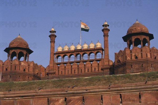 INDIA, Delhi, Naubat Khana Portal at the Red Fort