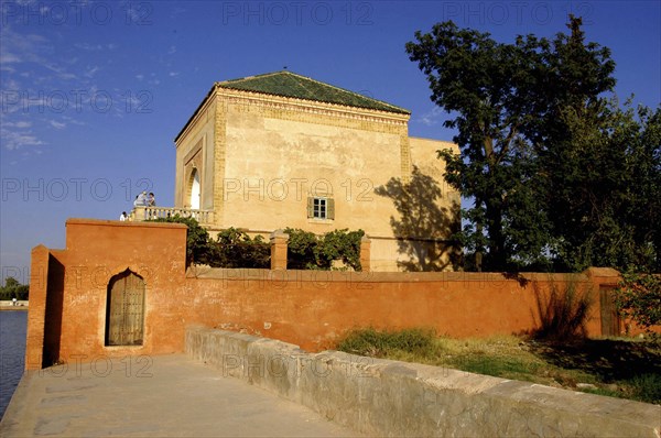 MOROCCO, Marrakech, Exterior of buildings