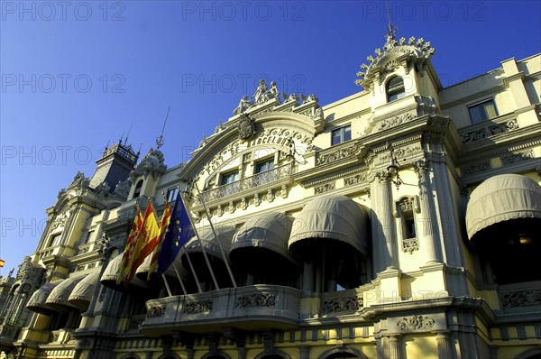 SPAIN, Catalonia, Barcelona, Port of Barcelona building