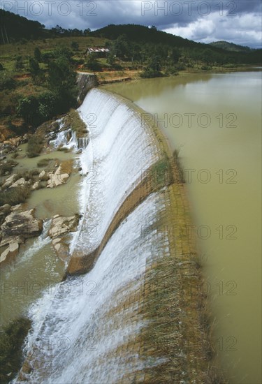VIETNAM, Near Dalat, One of the Ankroet Lakes which is part of a hydro electric scheme