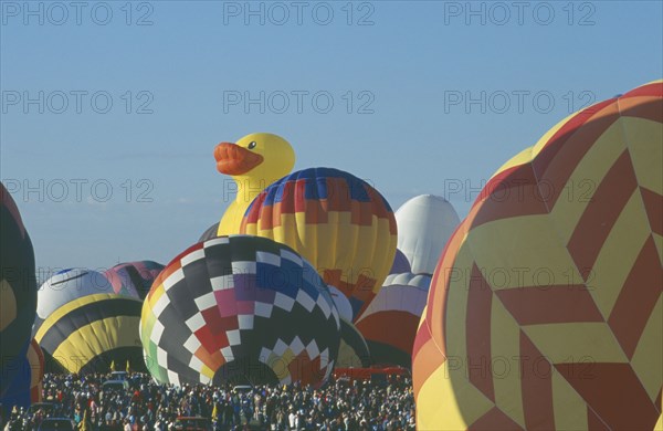 USA, New Mexico, Albuquerque, Balloon fiesta