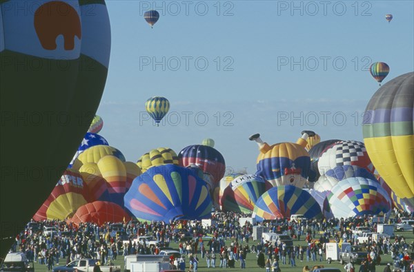 USA, New Mexico, Albuquerque, Balloon fiesta