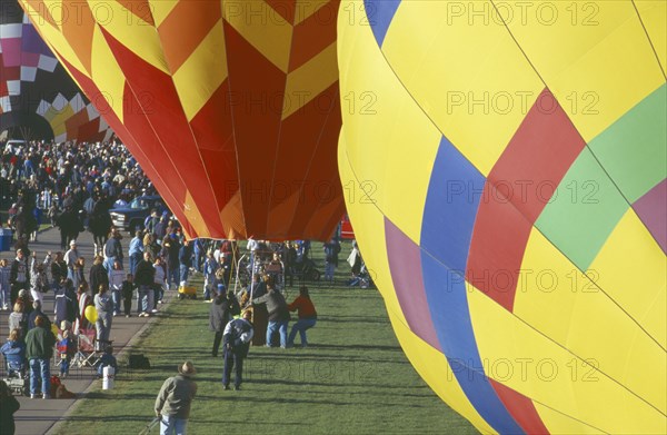 USA, New Mexico, Albuquerque, Balloon fiesta