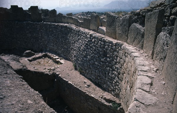 GREECE, Peloponese, Mycenae, The Royal graves