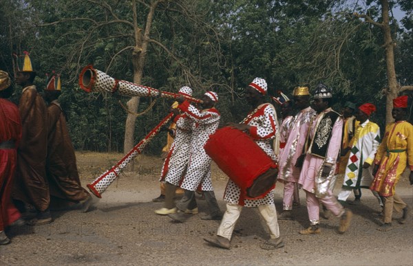 NIGERIA, Katsina, Salah Day musicians