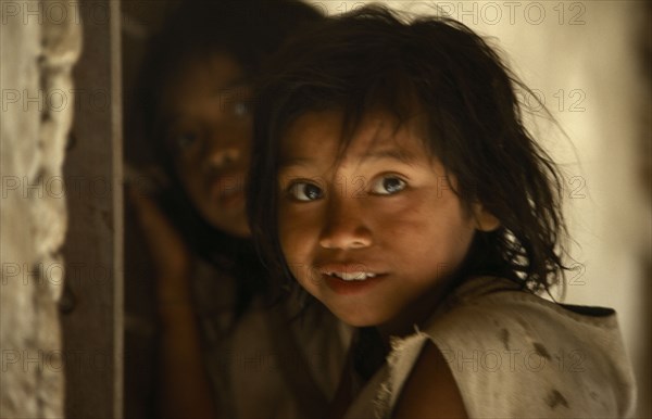 COLOMBIA, Sierra Nevada de Santa Marta, Children, Kogi children.