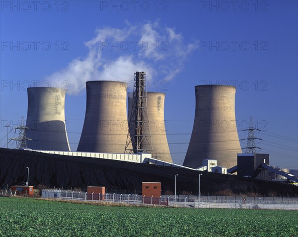 ENGLAND, Warrington, Fiddlers Ferry Coal Fired Power Station
