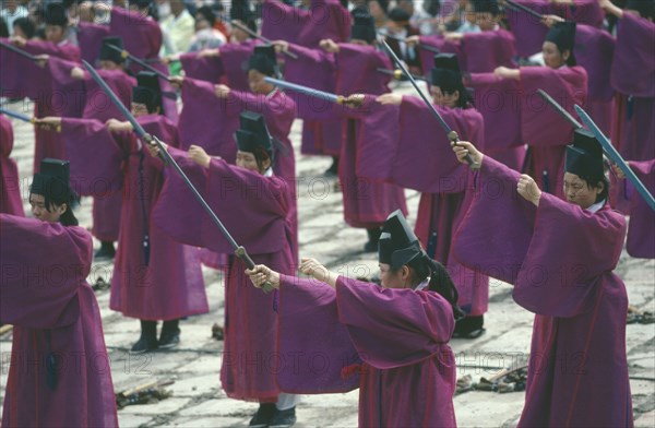 SOUTH KOREA, Seoul, Confucian Rites.