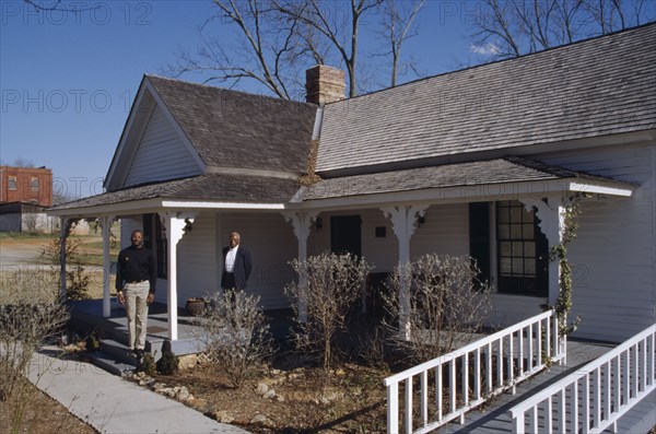 USA, Georgia, Eatonton, Curators of Afro American museum.