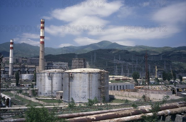 ARMENIA, Vanadzor, Central heating plant.