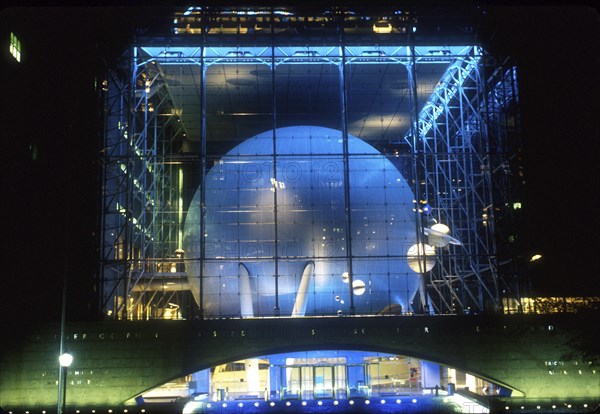 USA, New York State, New York City, Rose Centre. American Museum of Natural History. Hayden Planetarium