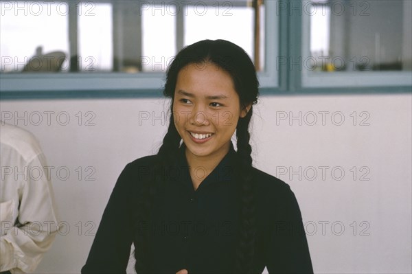 VIETNAM, People, Women, Smiling young woman.