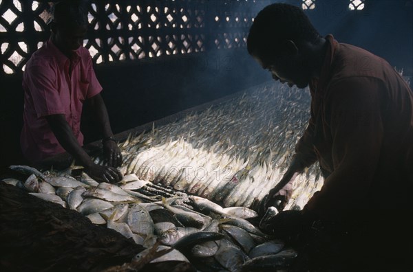 GAMBIA, Industry, Smoking fish