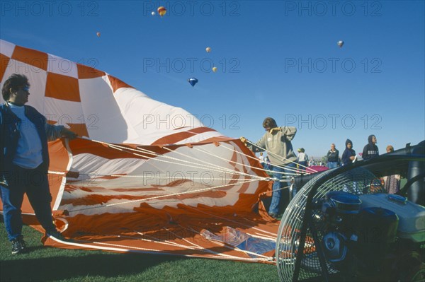 USA, New Mexico, Albuquerque, Balloon fiesta