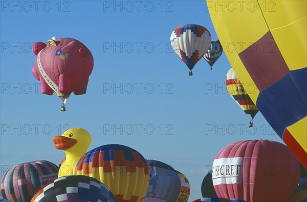 USA, New Mexico, Albuquerque, Balloon fiesta