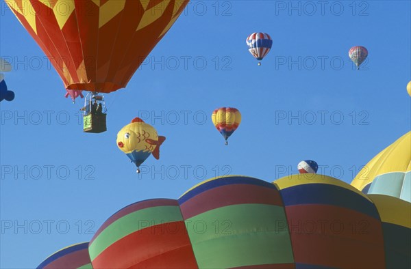 USA, New Mexico, Albuquerque, Balloon fiesta