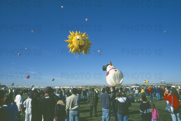 USA, New Mexico, Albuquerque, Balloon fiesta