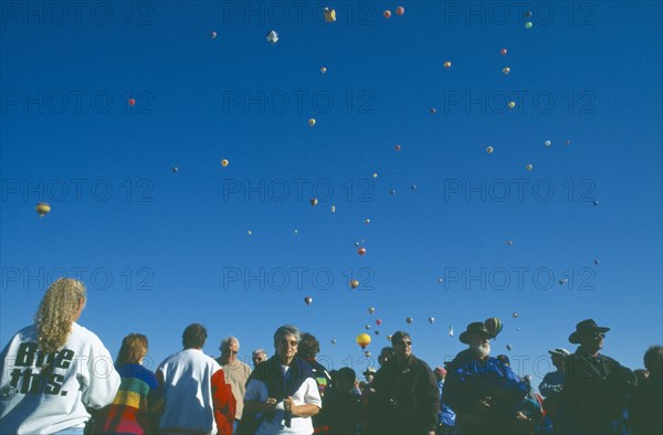 USA, New Mexico, Albuquerque, Balloon fiesta