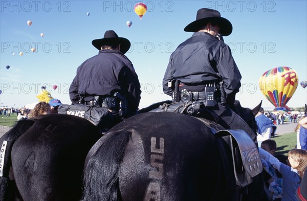 USA, New Mexico, Albuquerque, Balloon fiesta