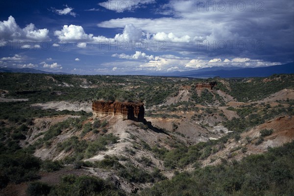 TANZANIA, Olduvai Gorge, Major prehistoric site.