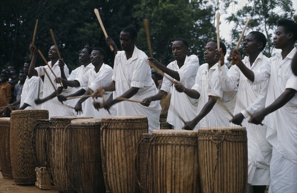 RWANDA, Music, Tutsi drummers