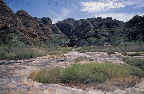 AUSTRALIA, Western Australia, The Kimberley, Purnululu or Bungle Bungle National Park.